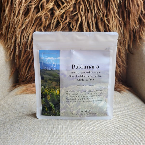 Georgian Wild Bilberry Herbal Tea | "Bakhmaro"